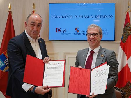 Imagen La Diputación y la Junta de Castilla y León prorrogan el convenio que facilita el empleo a cerca de tres centenares de personas en la...