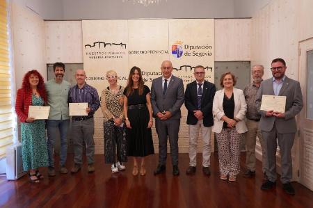 Imagen Cinco funcionarios toman posesión para continuar reforzando la estructura de la Diputación de Segovia
