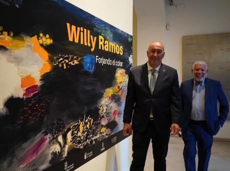 Imagen El magnetismo del color de la obra de Willy Ramos se apodera, de la mano de la Diputación, de las salas del Museo de Arte Contemporáneo Esteban Vicente