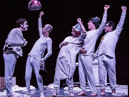Imagen Los segovianos Sergio Artero y Paladio Arte estrenan ‘Los locos del paraíso’ en el Teatro Juan Bravo